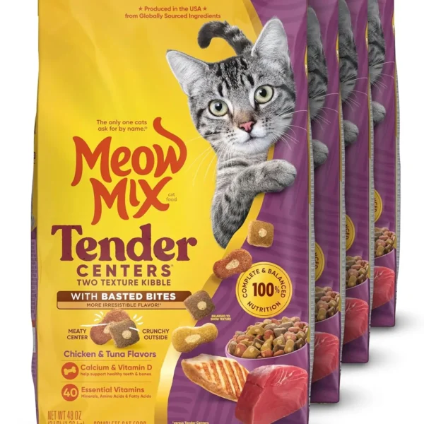 Cat Food with Basted Bites