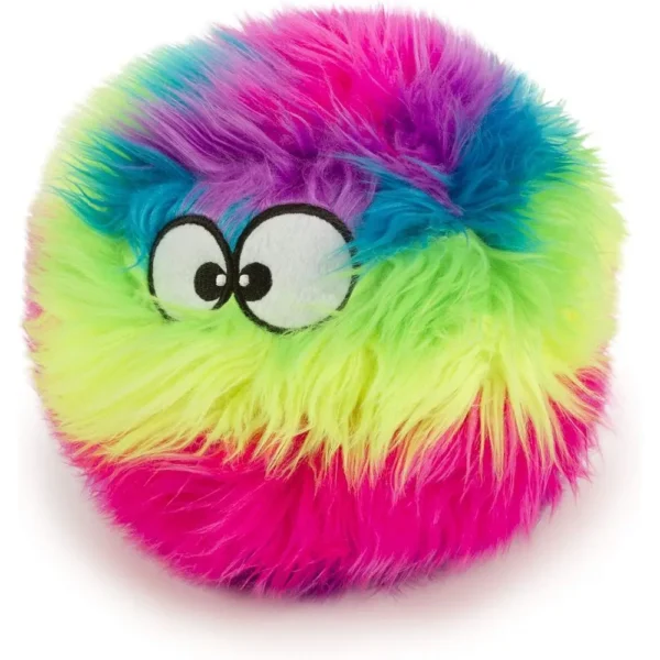 Squeaky Plush Dog Ball