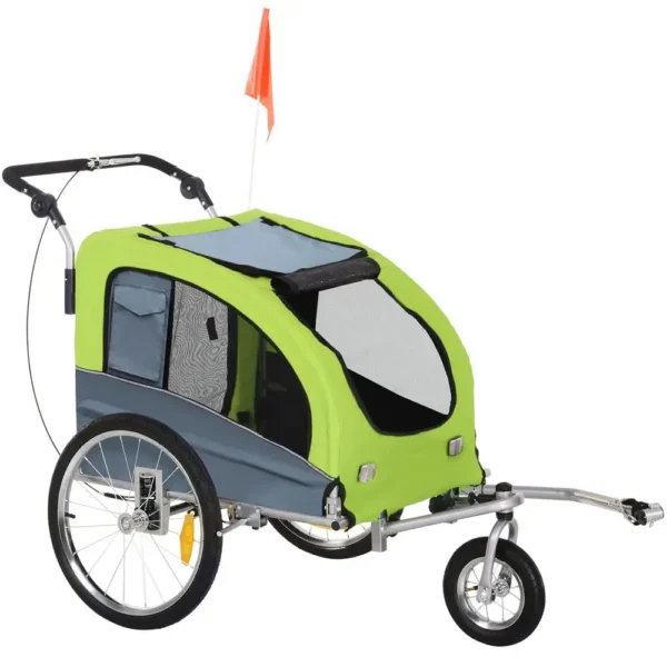 Dog Bike Trailer 2 in1