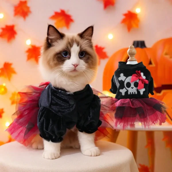 Pet Halloween Dress Costume For Small Dogs And Cats
